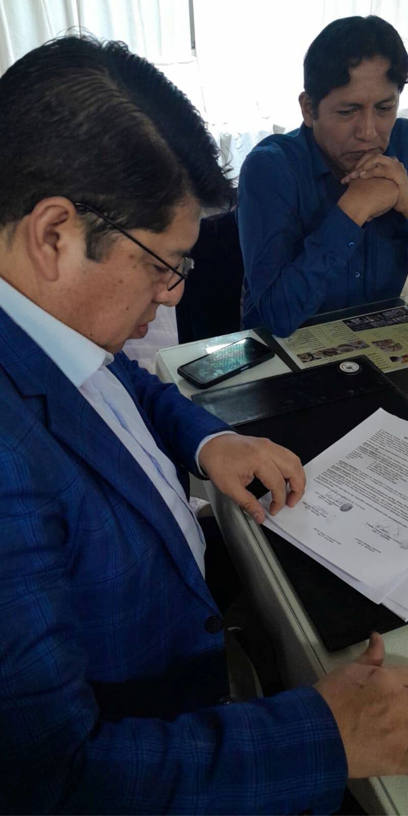 Lic. Iván Terbullino Diburga
         Secretario